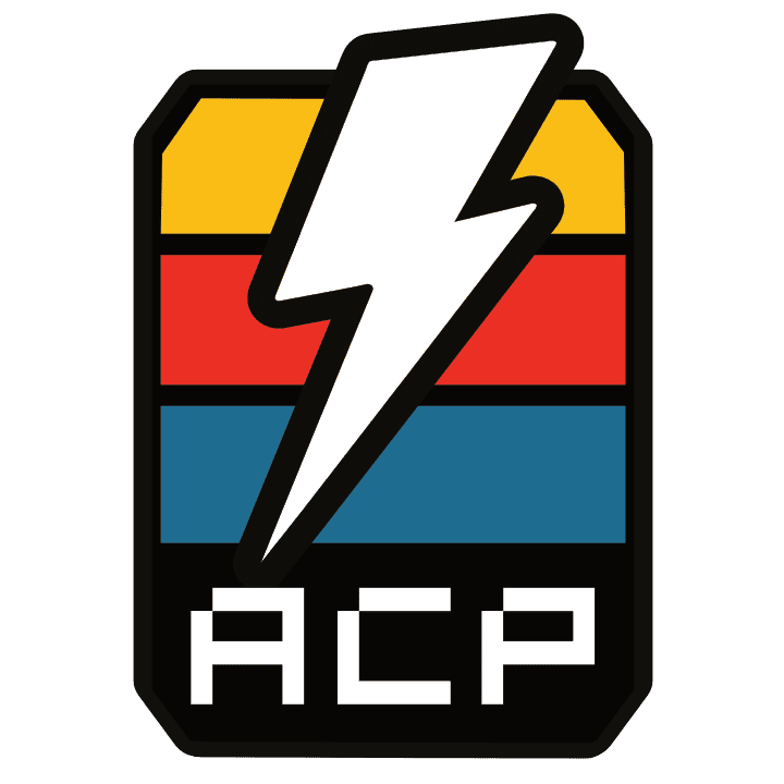 The official logo of Awesome Combo Productions (ACP). 720x720 PNG.