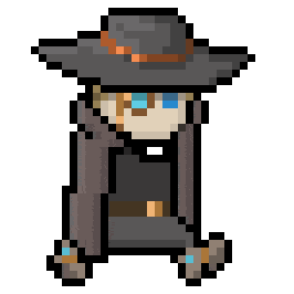 This is a GIF image of Warren (the main character of Truth: Save the Miners!) from the article How to Make Dynamic Sprite Animations in Aseprite by Nate Lindley (aka ACP_Nate) of Awesome Combo Productions (ACP).